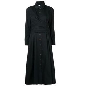 ISO TORY BURCH CROSSOVER SHIRT DRESS